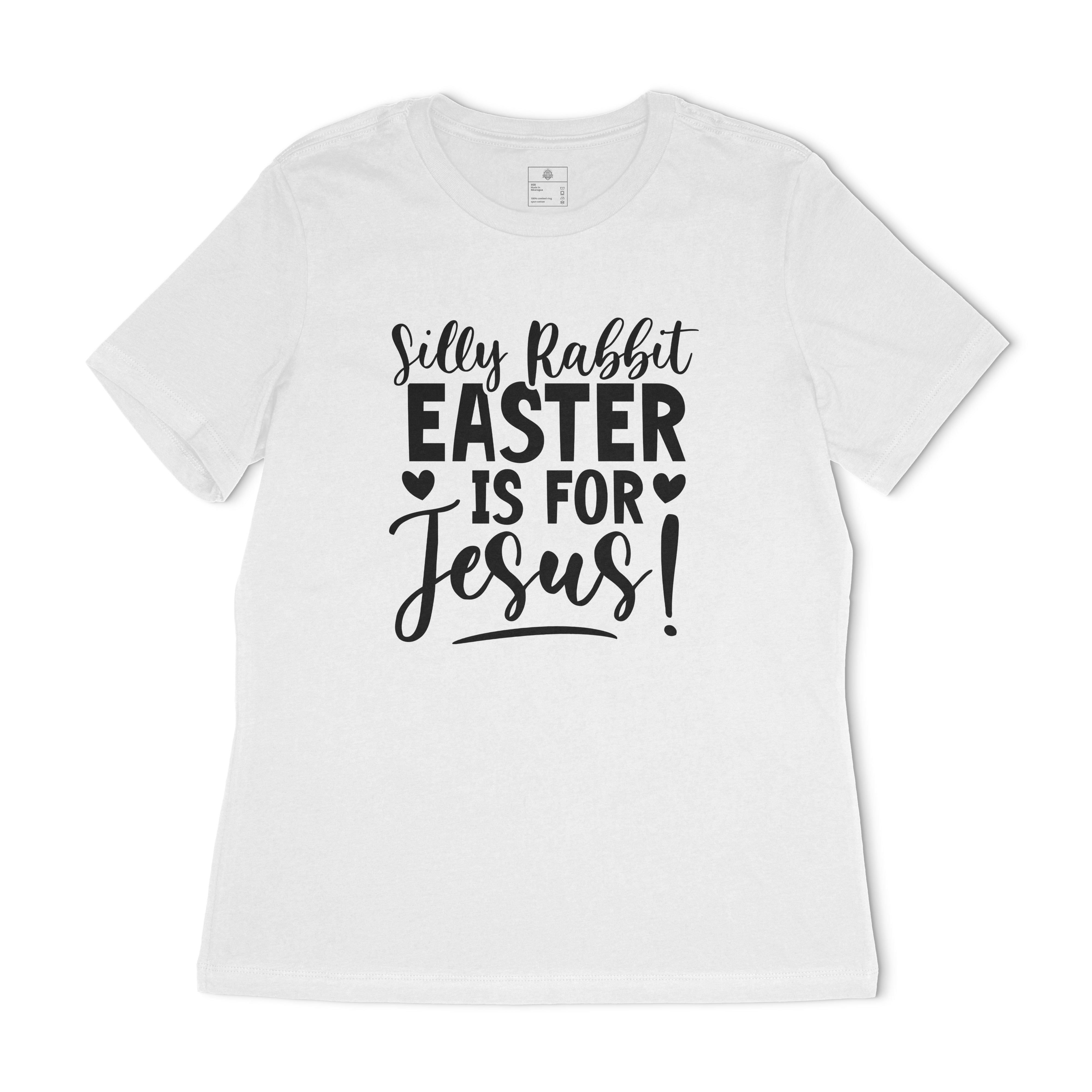Silly Rabbit Easter Is For Jesus Women's Relaxed T-Shirt