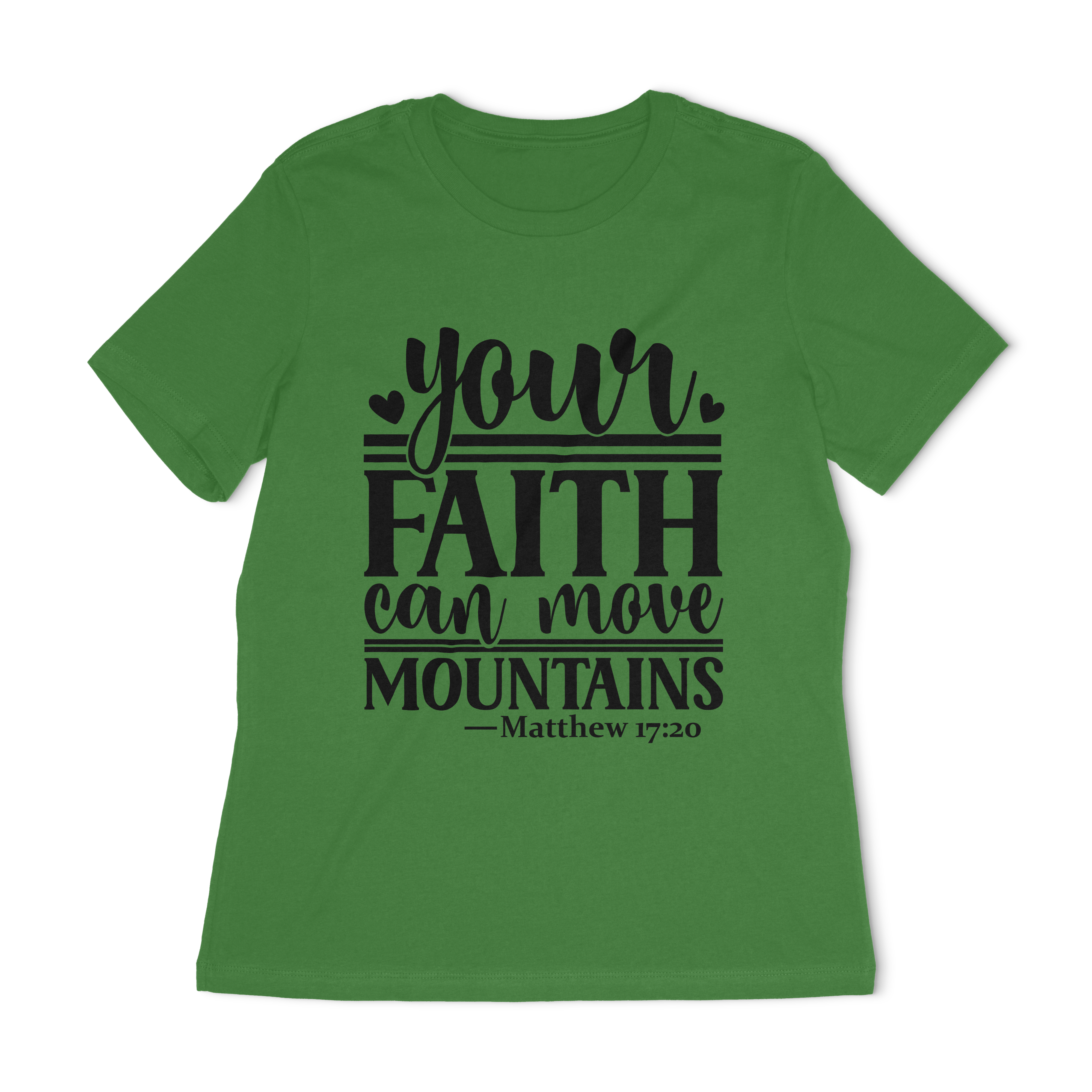Your Faith Can Move Mountains Women's Relaxed T-Shirt