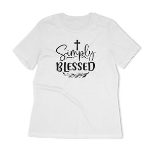 Simply Blessed Women's Relaxed T-Shirt