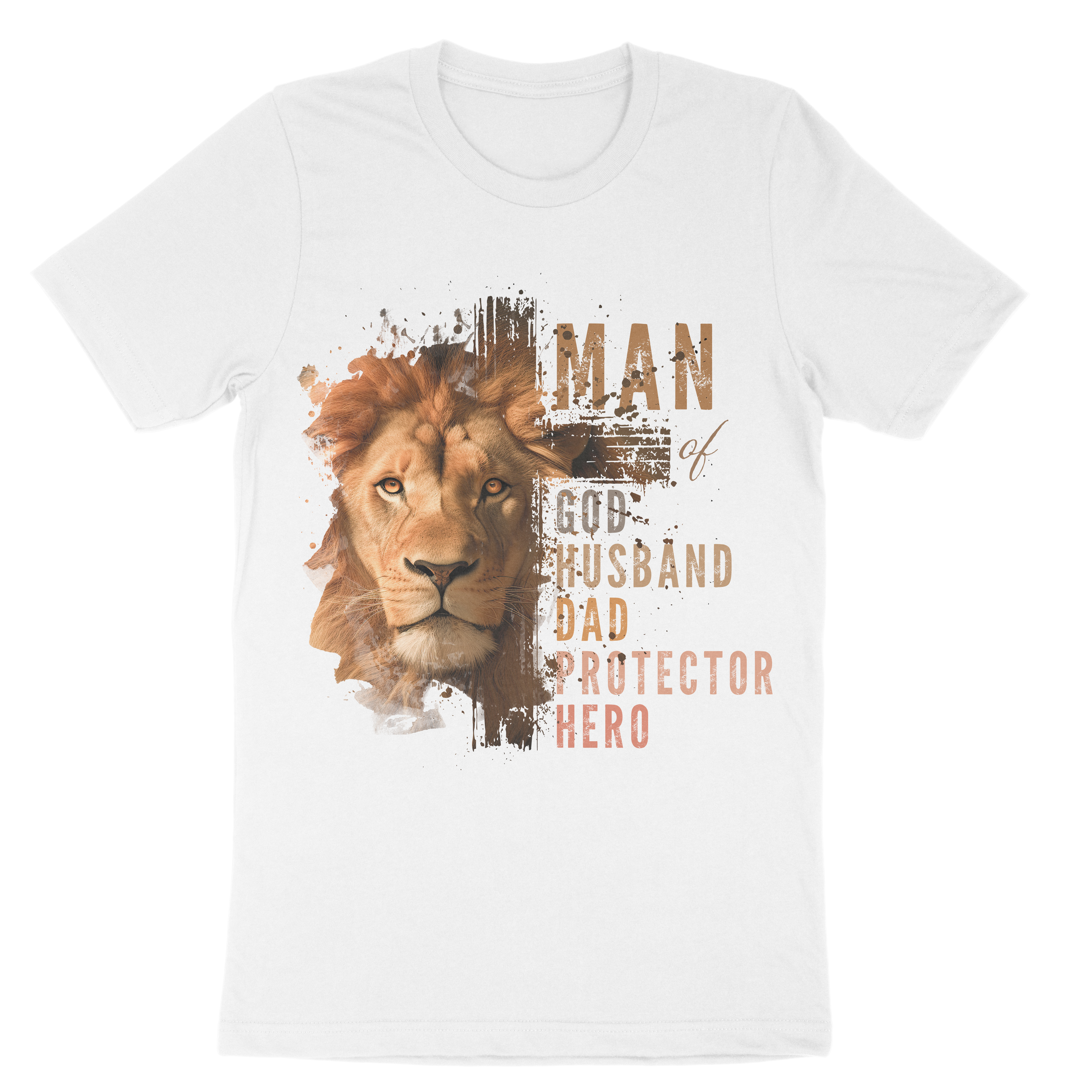 Man of God-Husband-Dad-Protector-Hero Unisex t-shirt