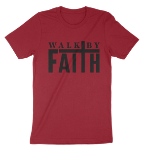 Walk By Faith Unisex t-shirt