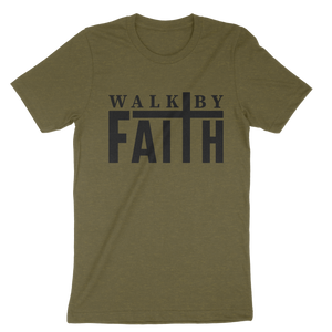 Walk By Faith Unisex t-shirt