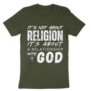 It's Not About Religion Unisex t-shirt