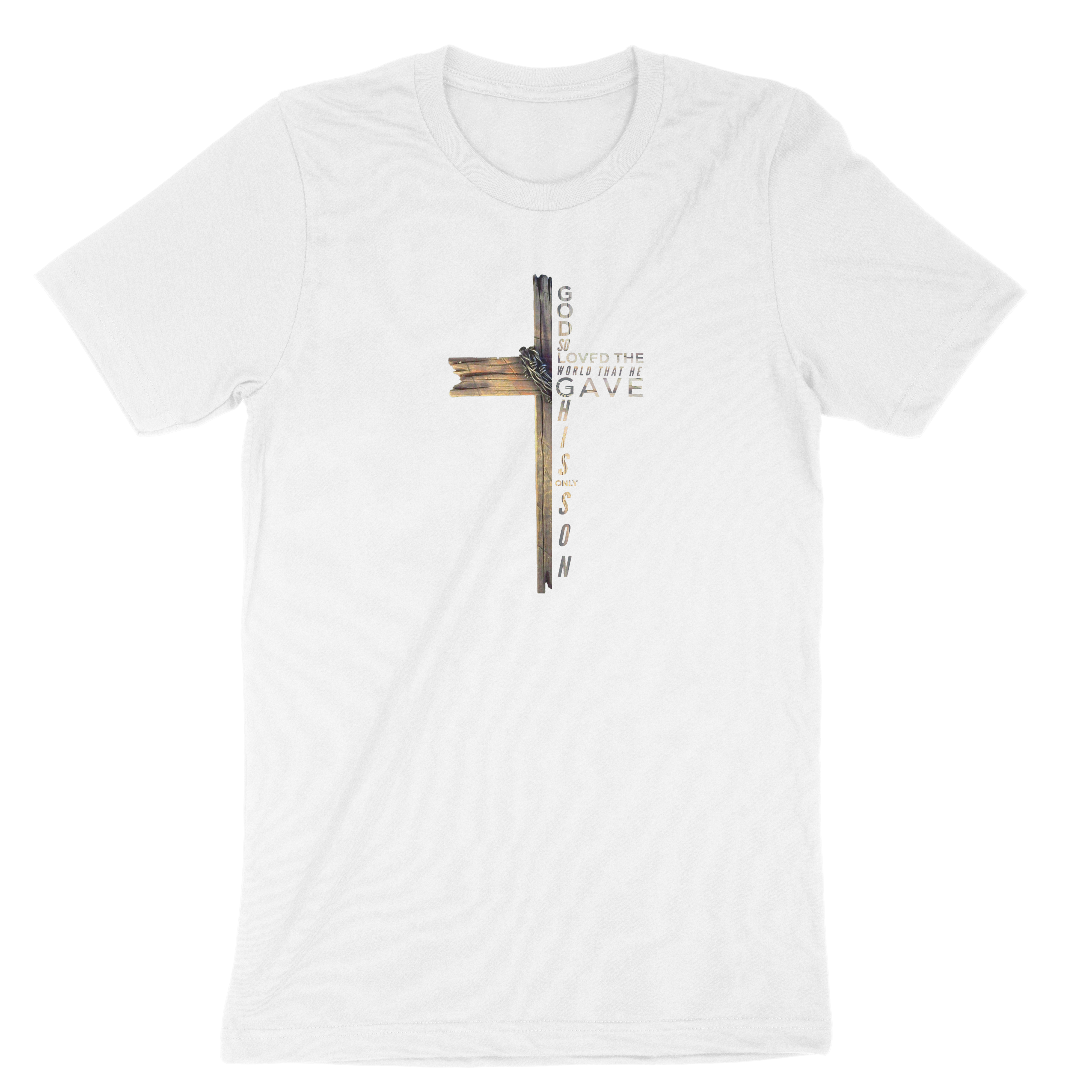 John 3:16 Crucifix Unisex t-shirt