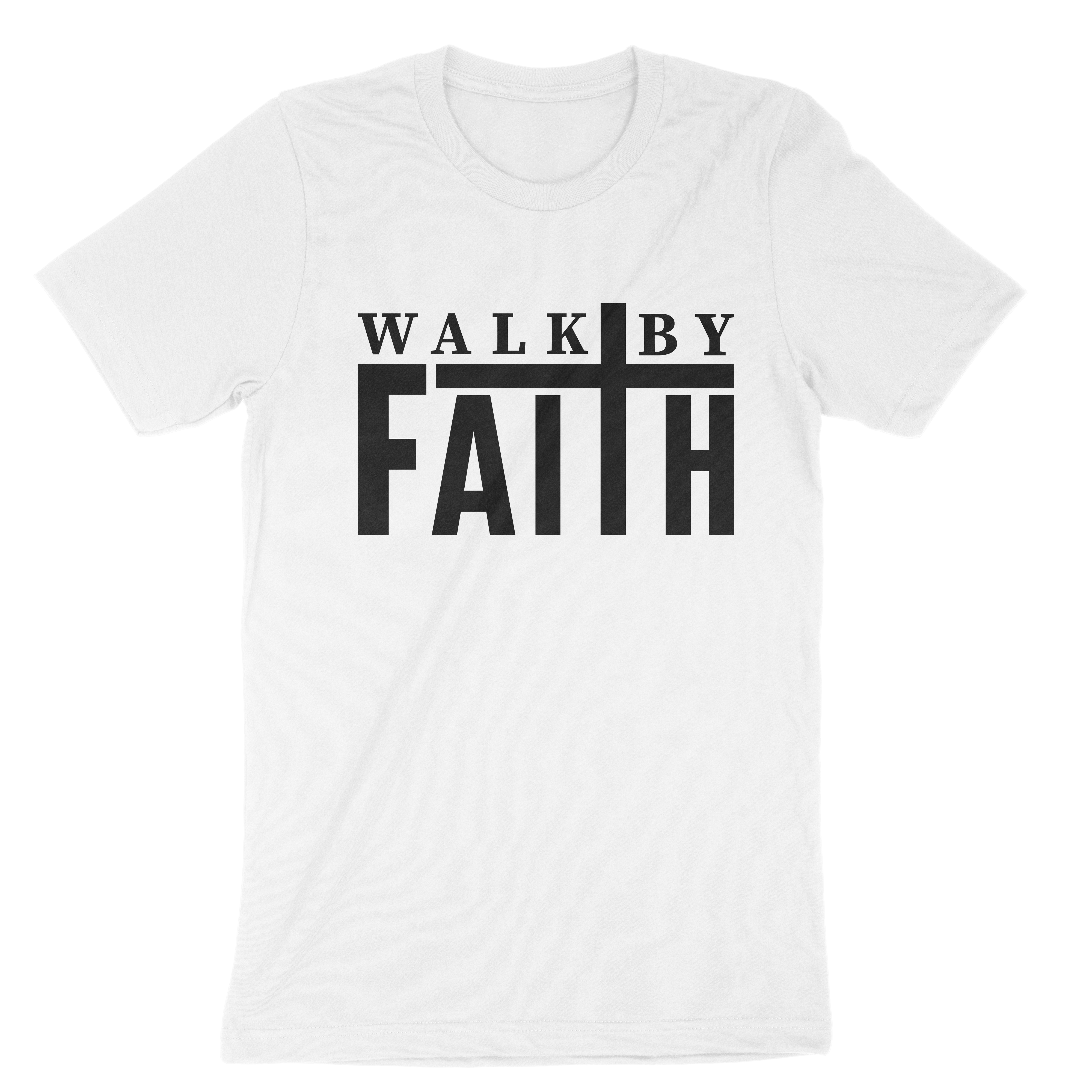 Walk By Faith Unisex t-shirt
