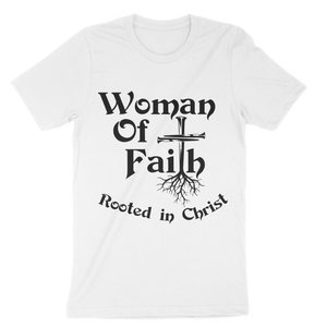 Woman of Faith - Rooted in Christ Unisex t-shirt