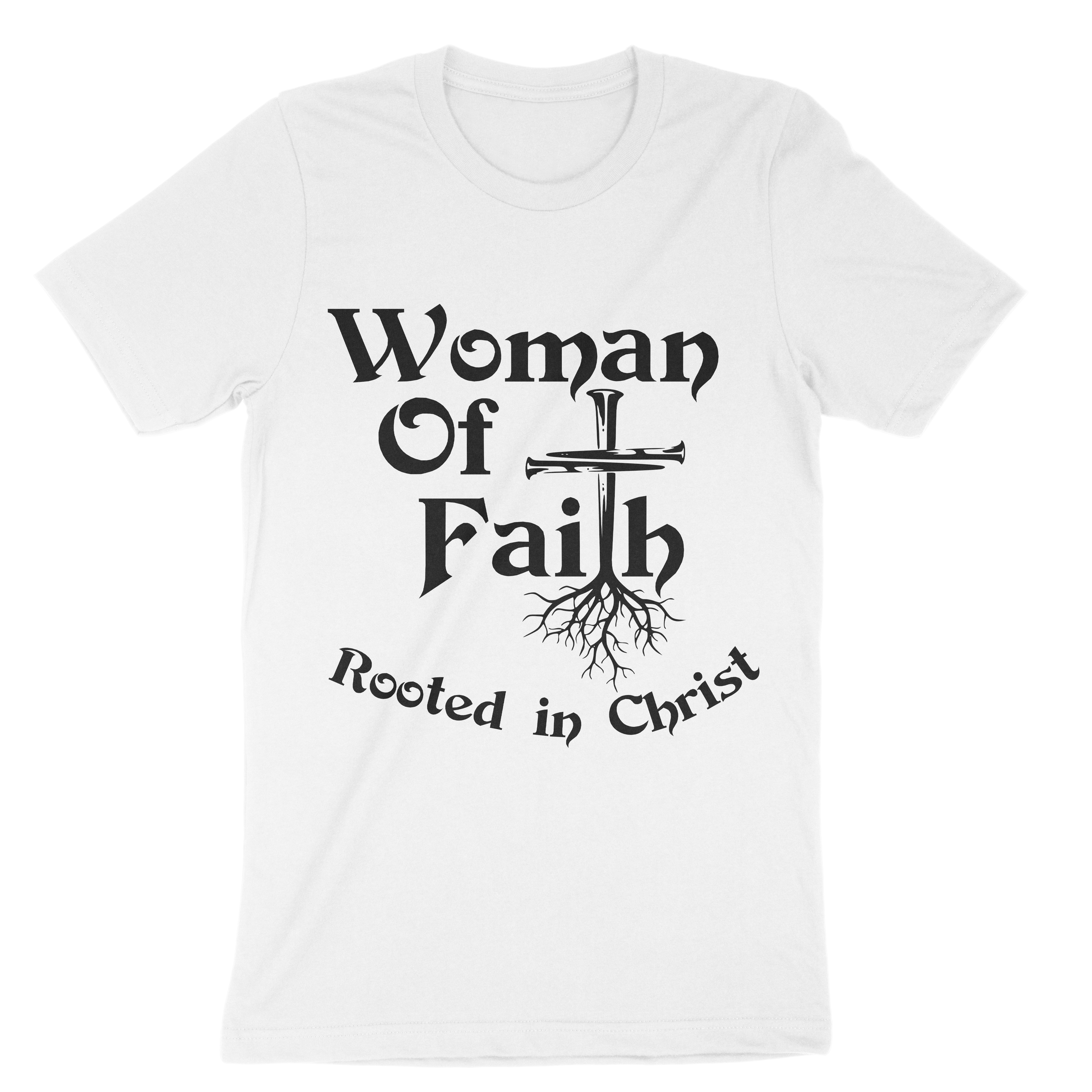Woman of Faith - Rooted in Christ Unisex t-shirt