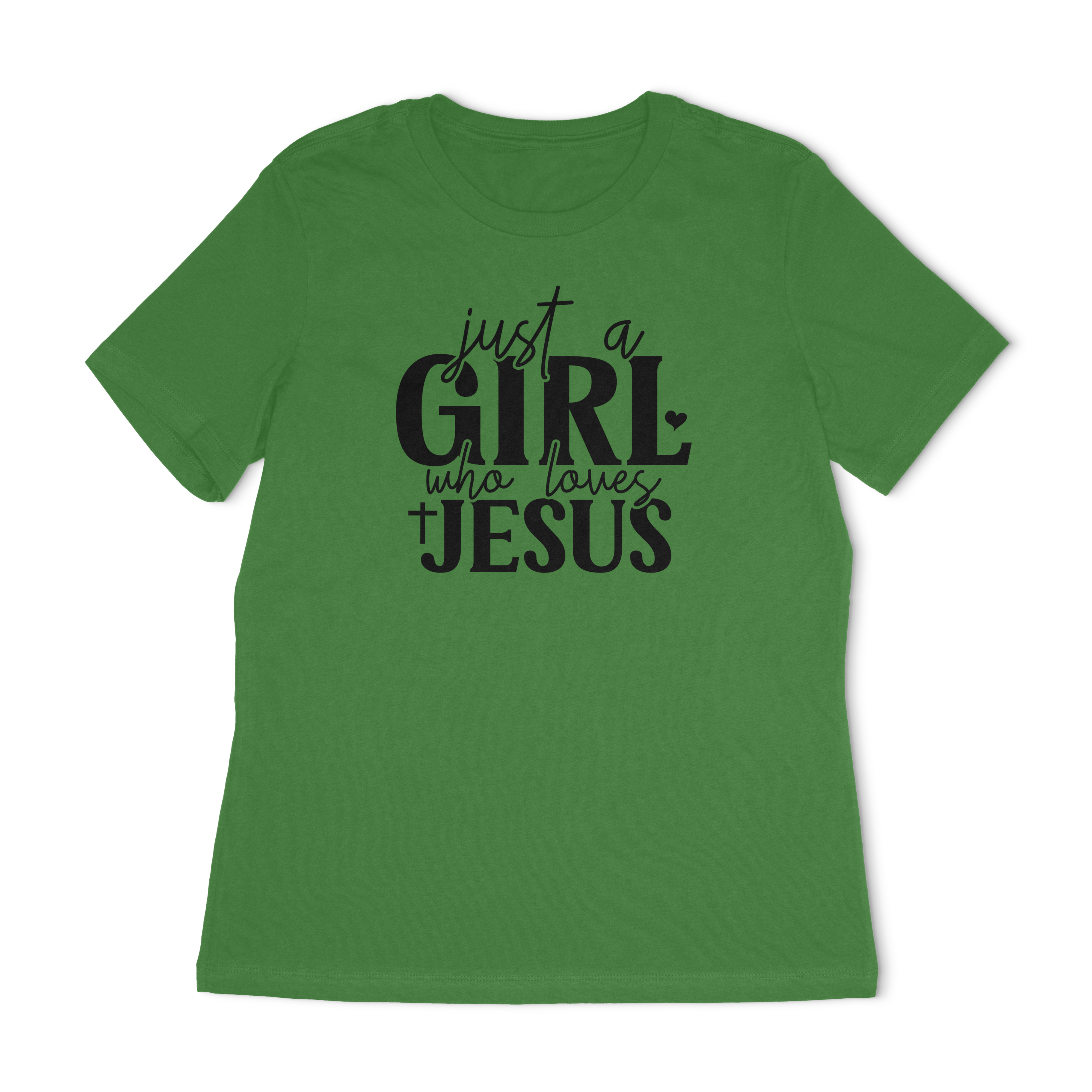 Just A Girl Who Loves Jesus Women's Relaxed T-Shirt