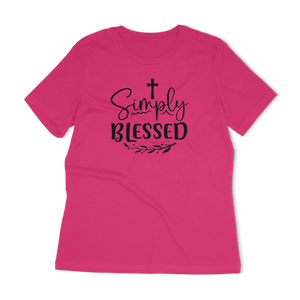 Simply Blessed Women's Relaxed T-Shirt