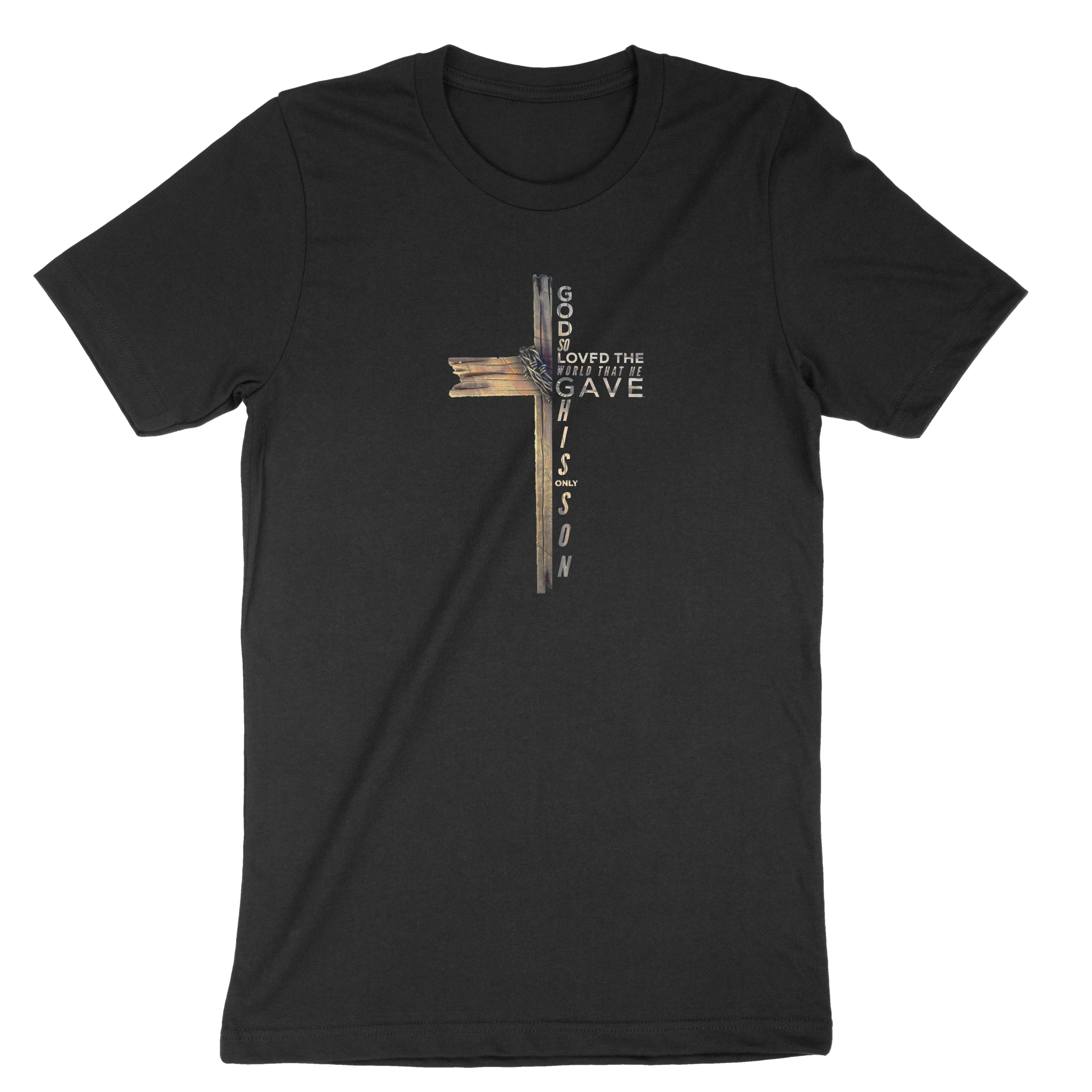John 3:16 Crucifix Unisex t-shirt