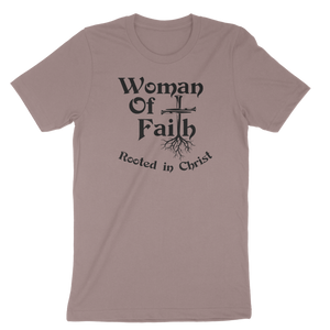 Woman of Faith - Rooted in Christ Unisex t-shirt