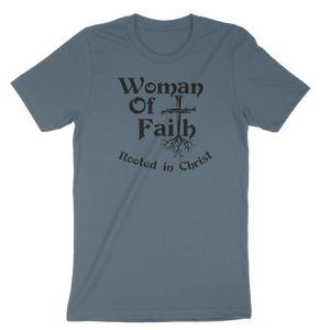Woman of Faith - Rooted in Christ Unisex t-shirt